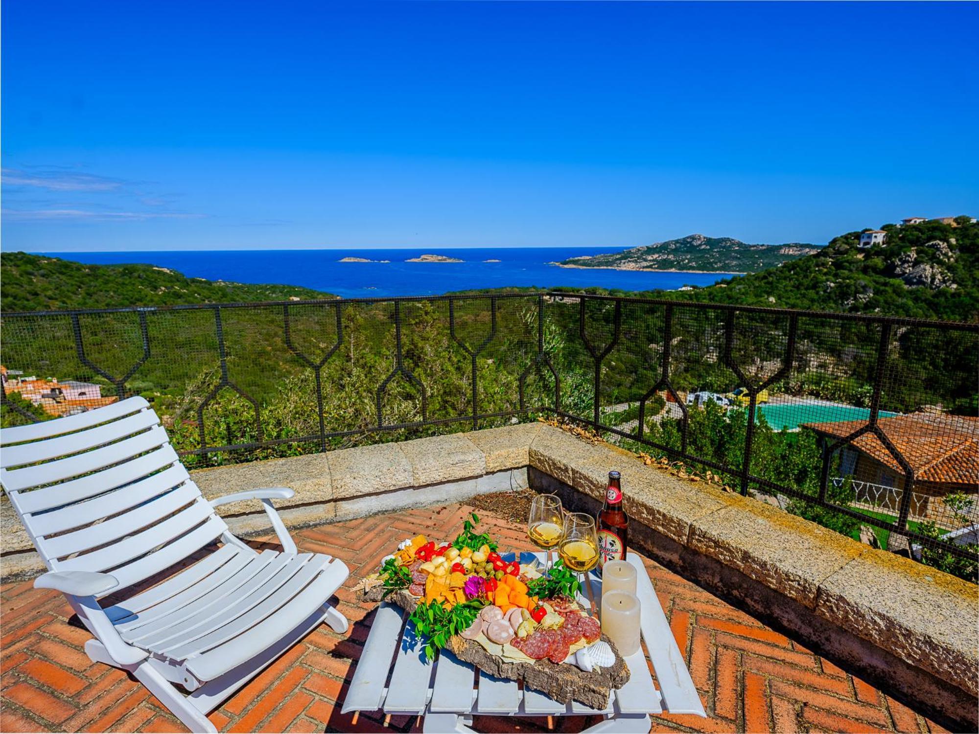Sardinia Family Villas - Villa Carmen With Sea View And Pool Porto Cervo Exterior foto